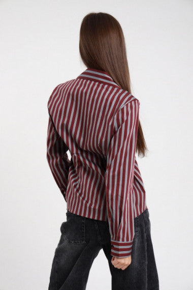 CAMICIA SLIM RIGHE
