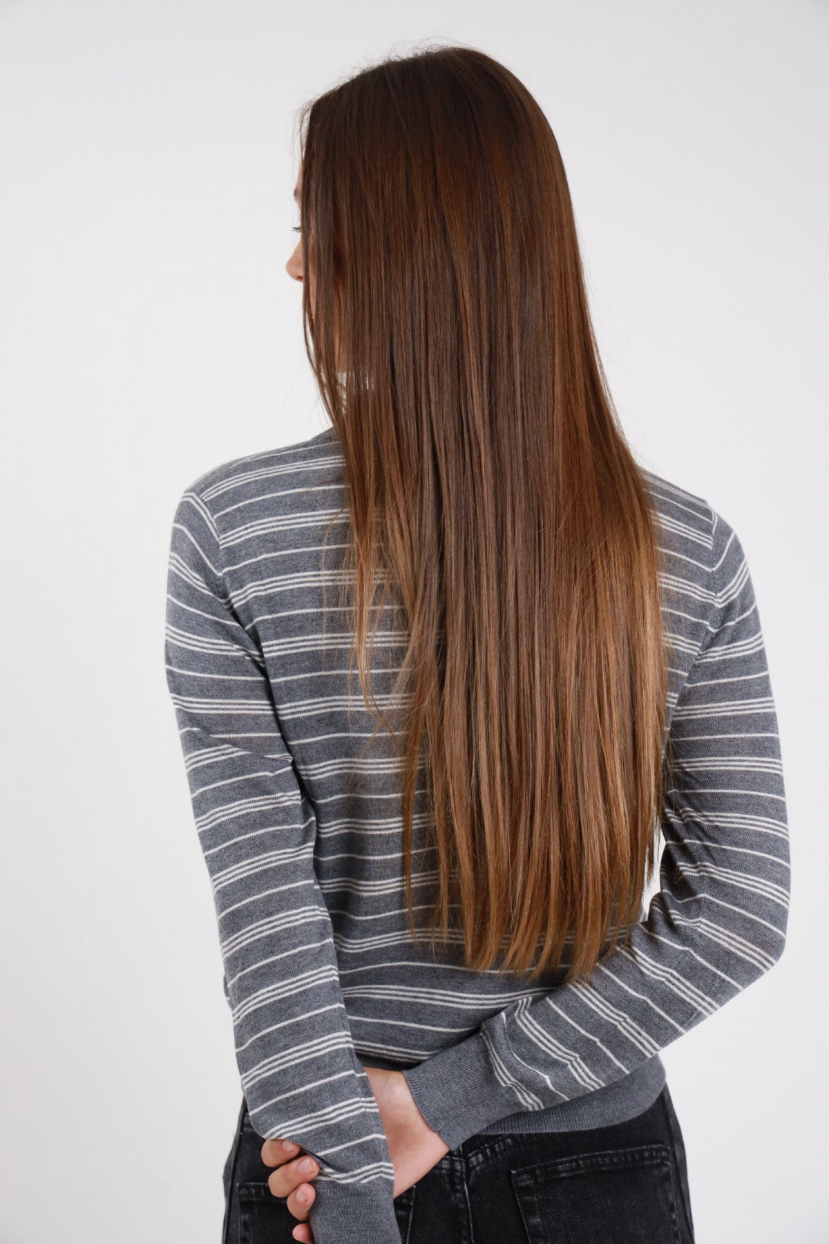 POLO IN MAGLIA RIGHE