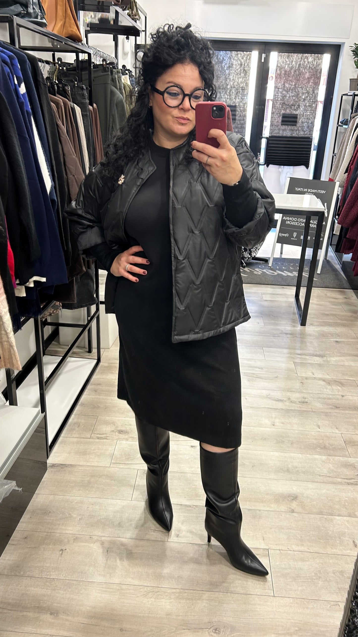 GIACCA TRAPUNTATA SPILLA