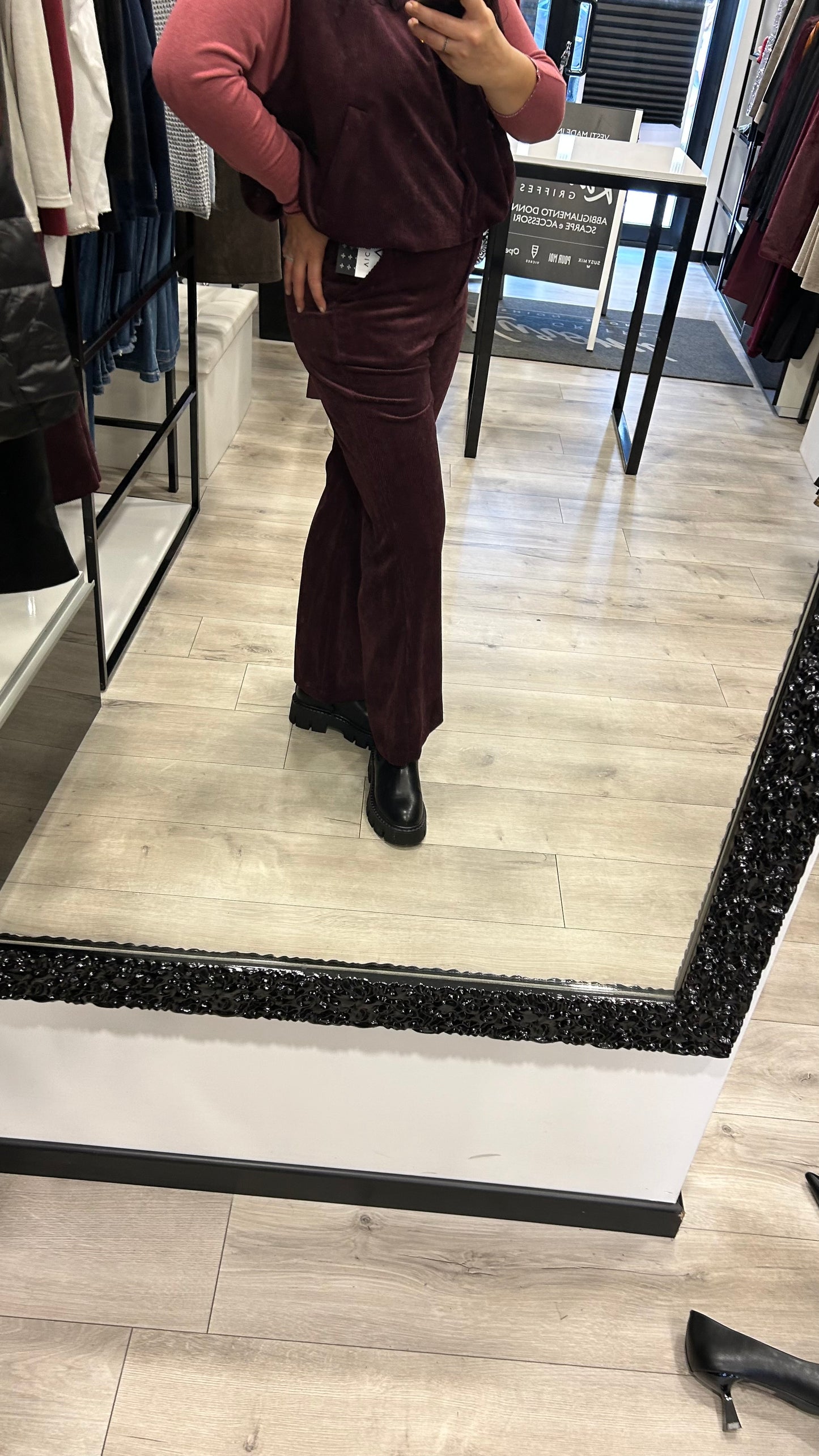PANTALONE IN VELLUTO