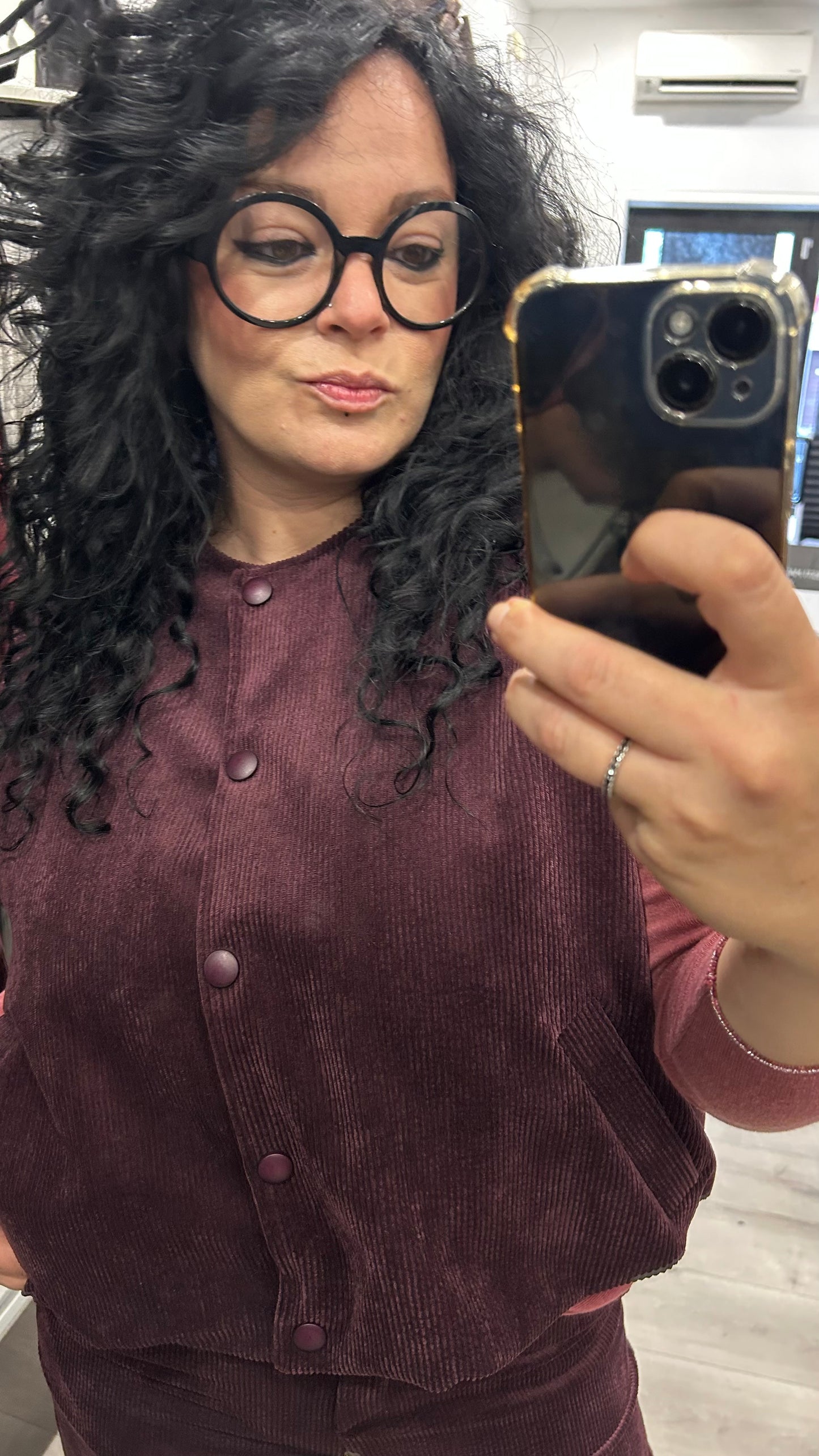 GILET IN VELLUTO