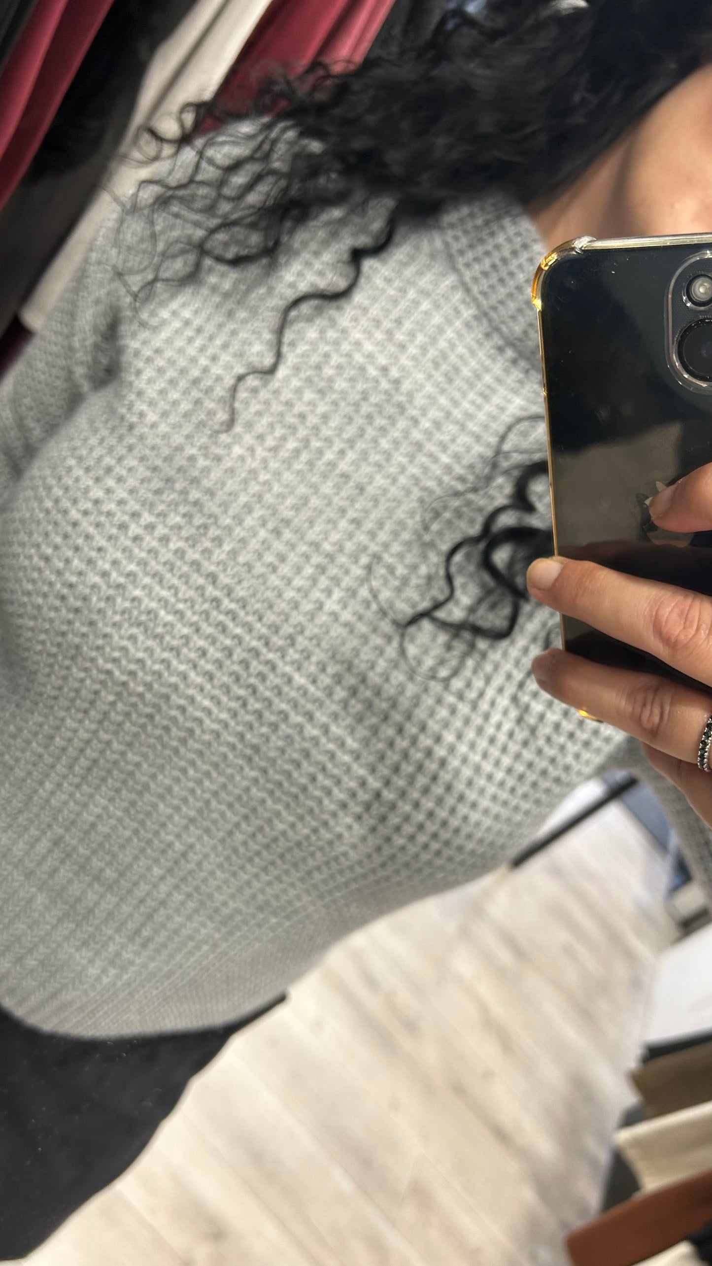 MAGLIONE GRIGRIO IN COSTA INGLESE