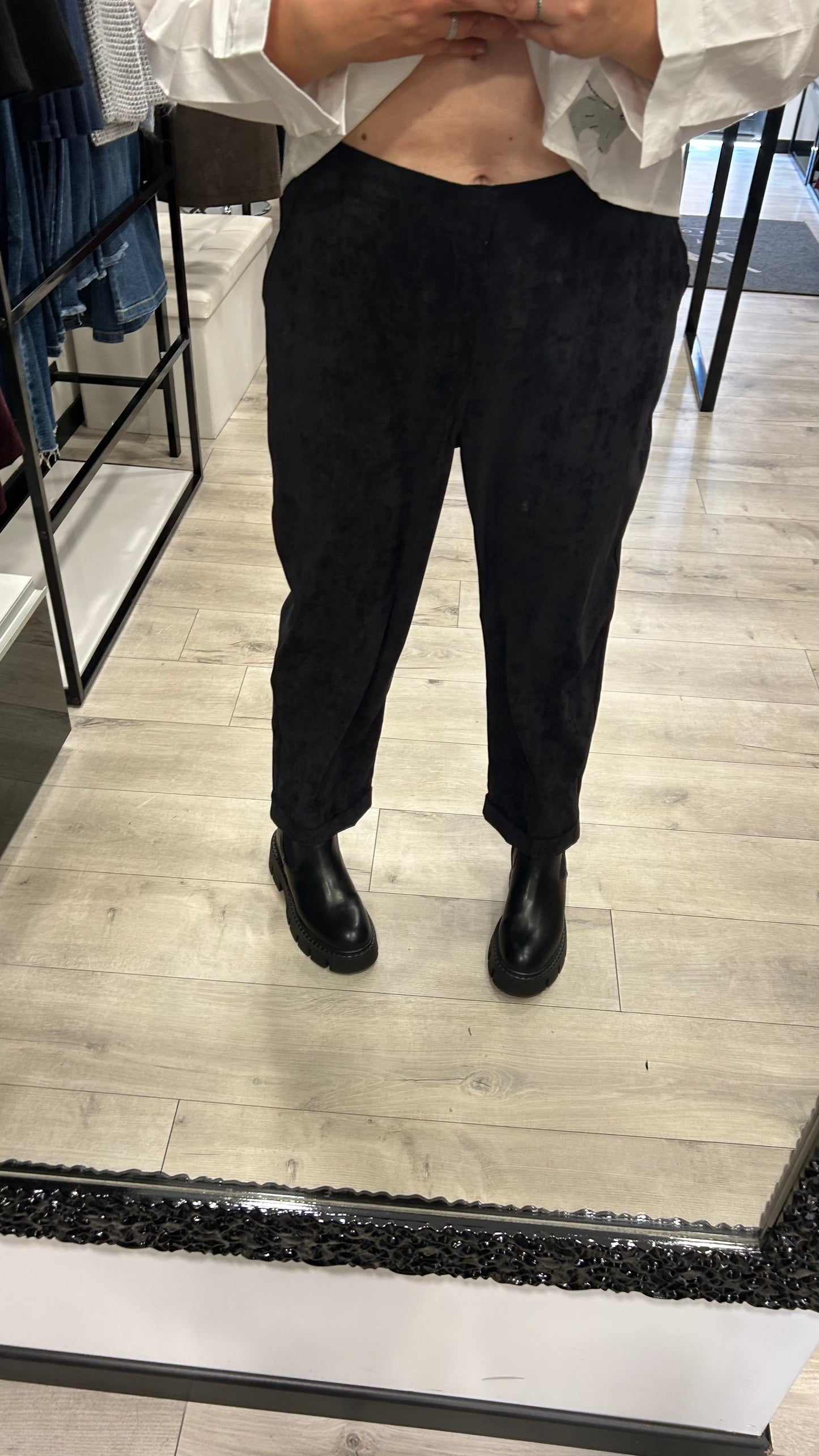 PANTALONE VELLUTO FRISE'