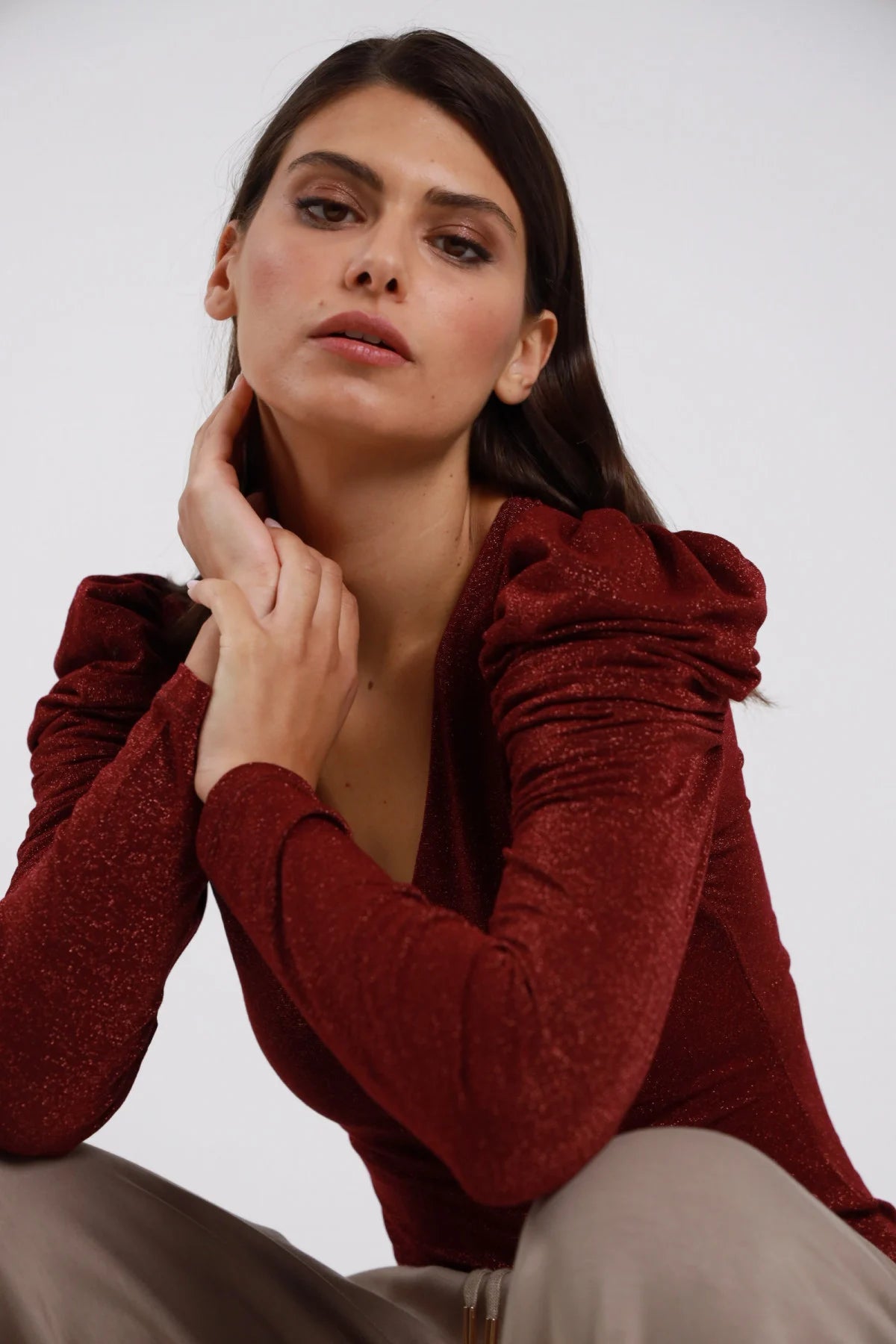 MAGLIA MACNICHE PALLLONCINO LUREX