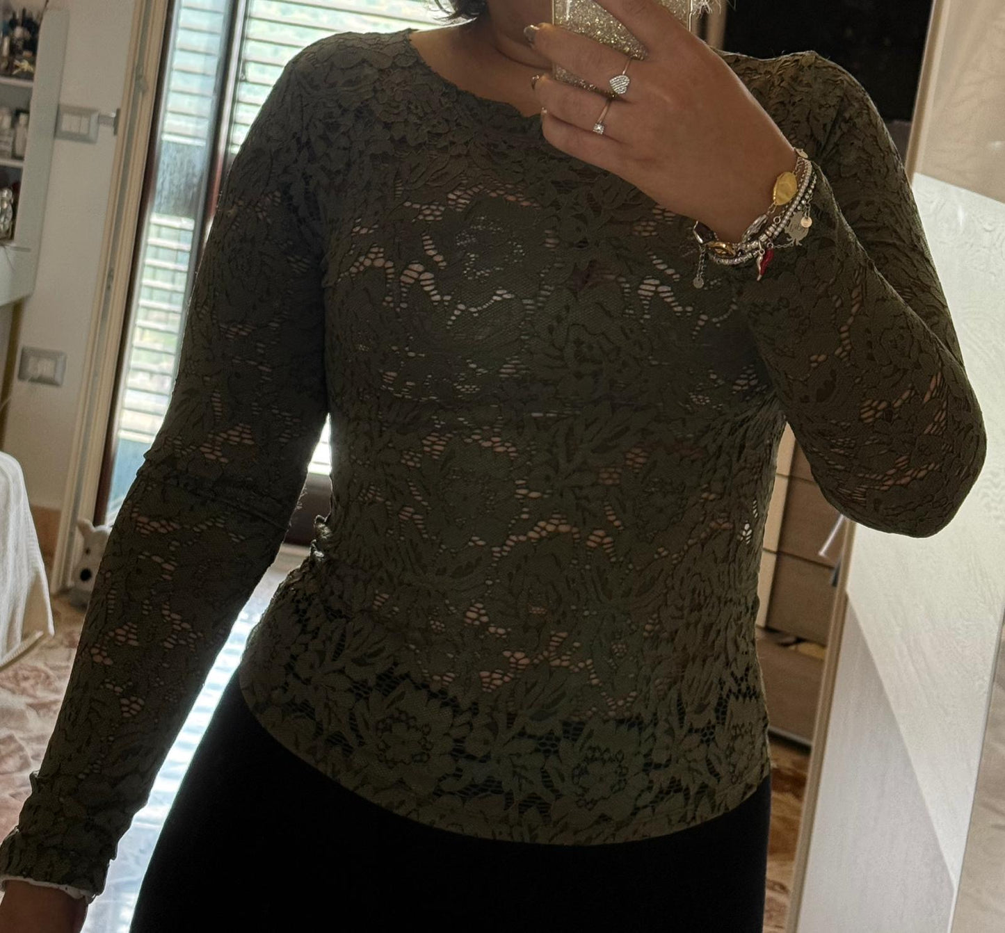 MAGLIA IN PIZZO