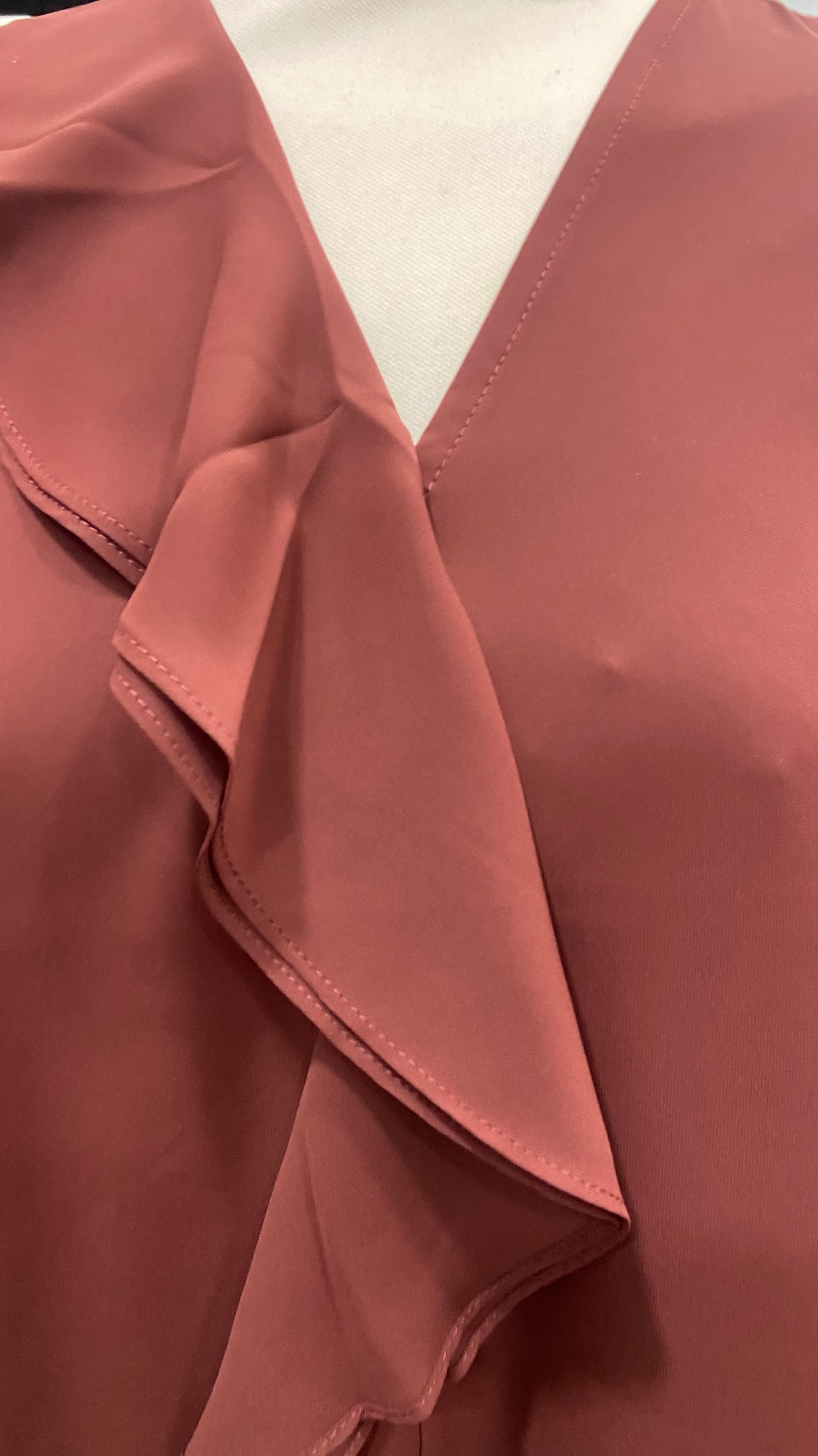 CAMICIA CON ROUGE E SCOLLO A V