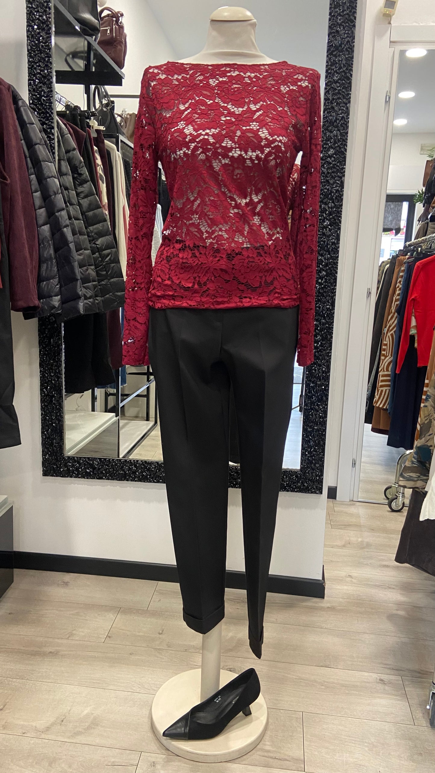 MAGLIA IN PIZZO