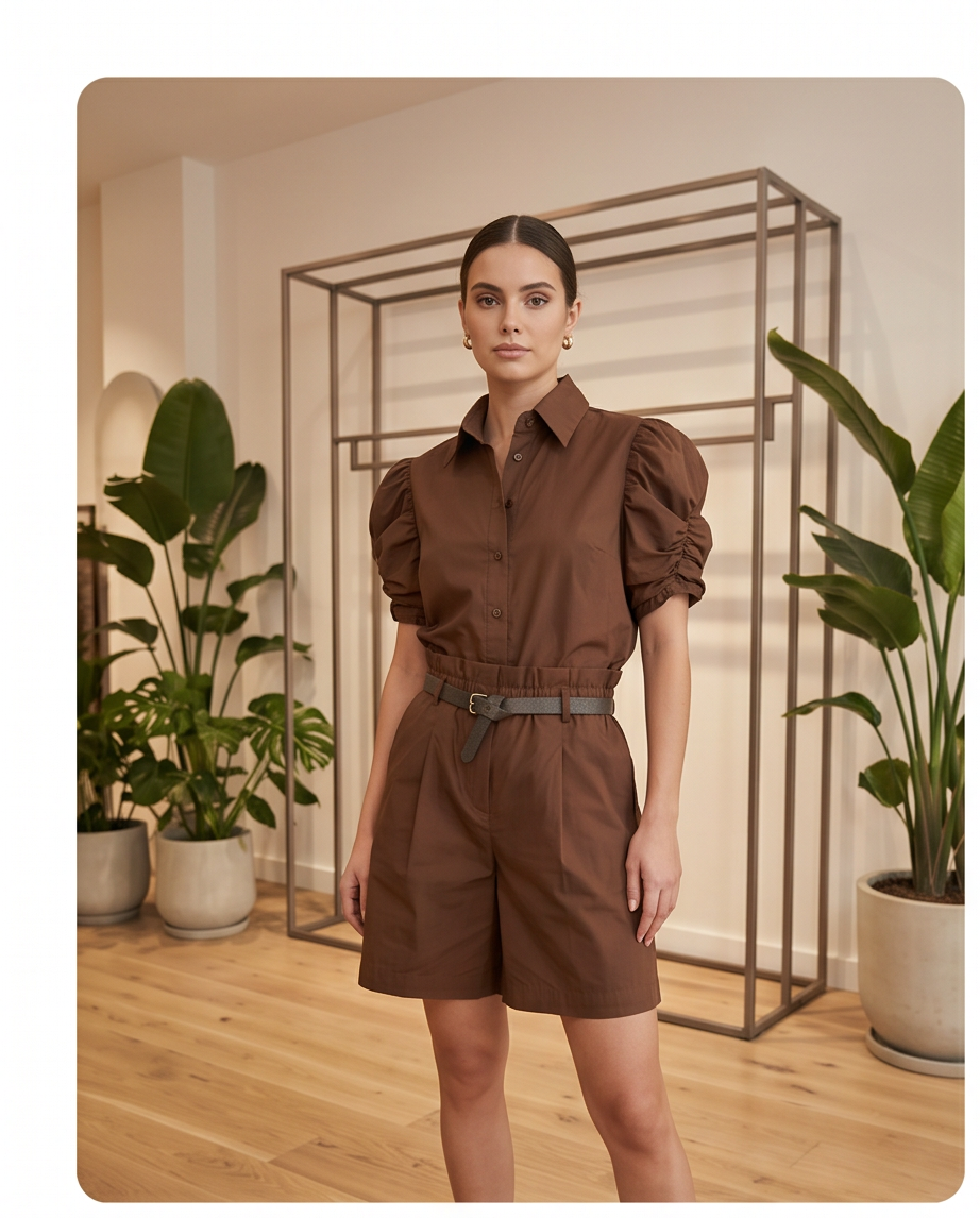 CAMICIA MANICA SBUFFO