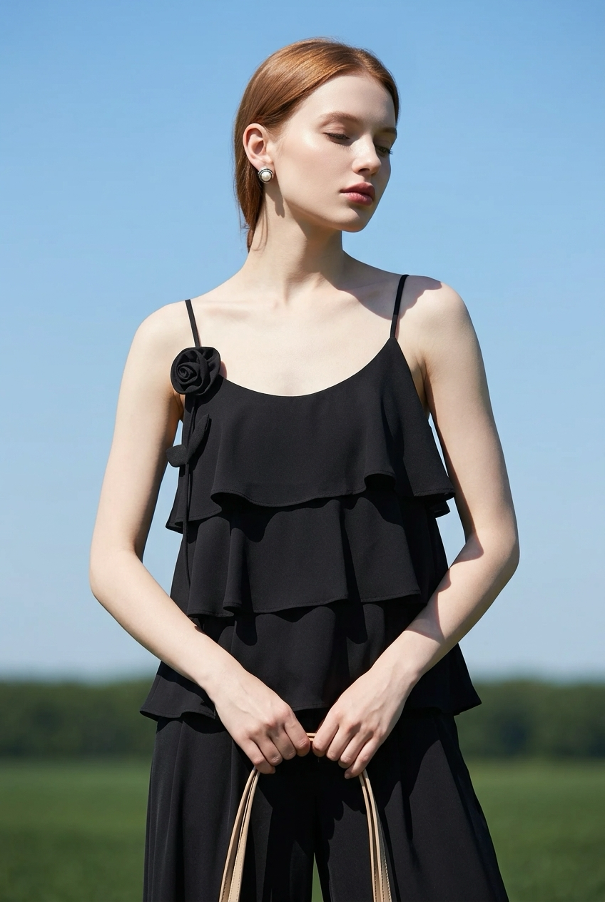 TOP CON FIORE