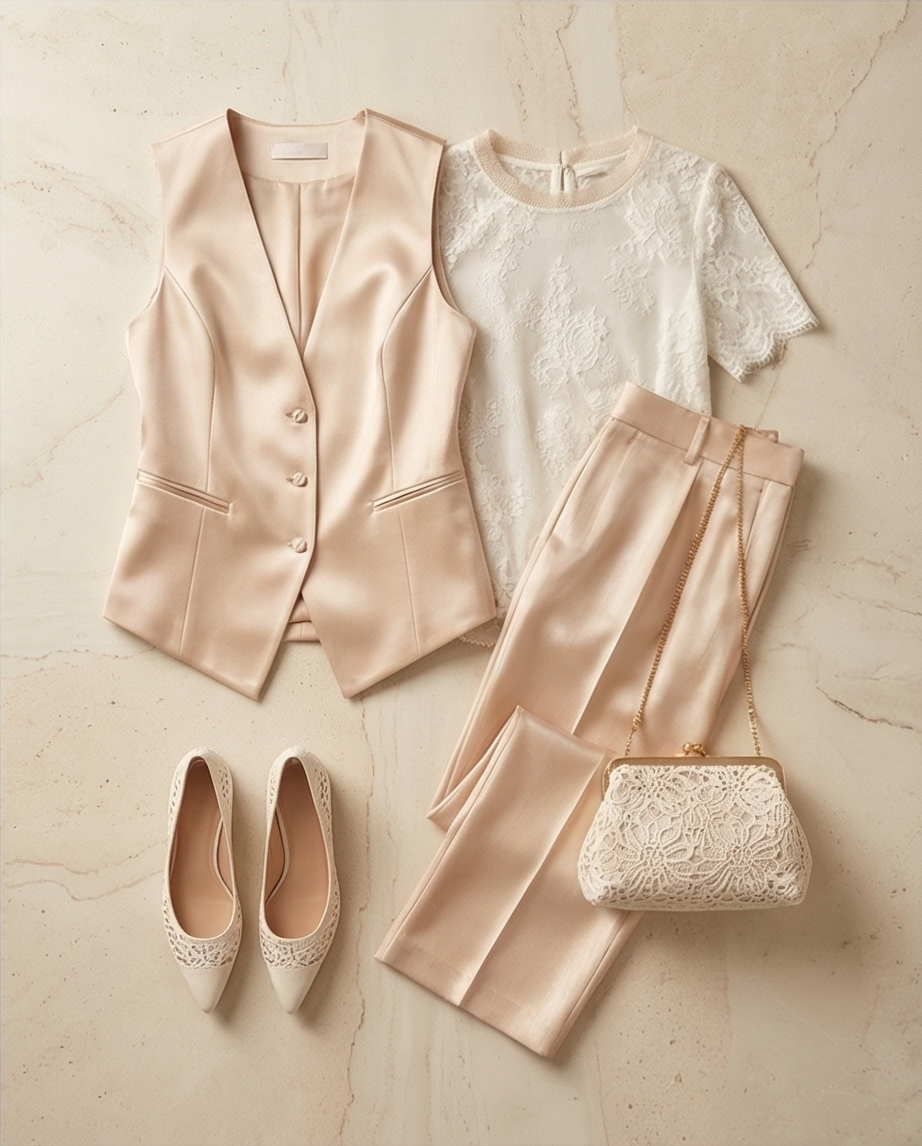 COMPLETO GILET E PANTALONE