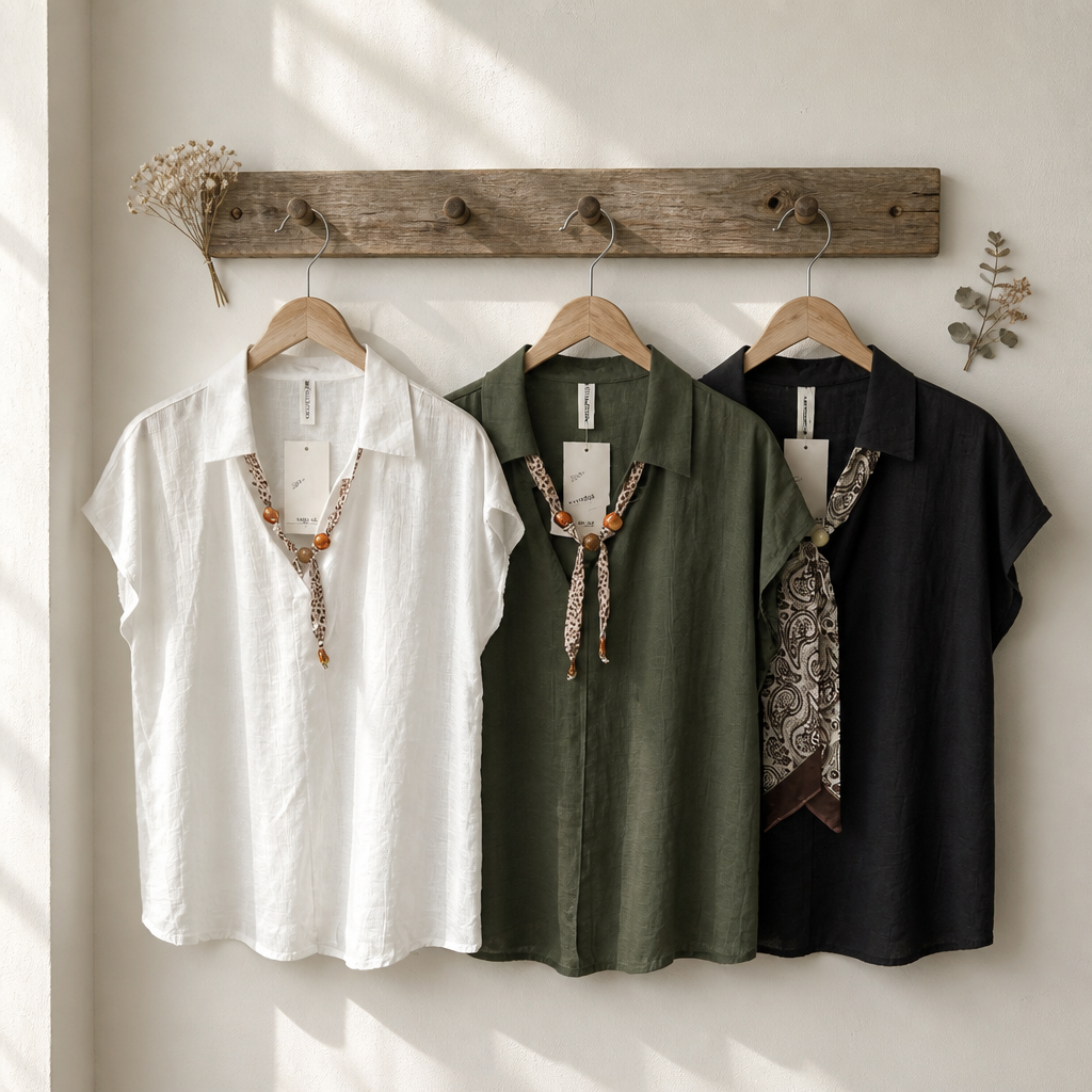 CAMICIA FOULARD