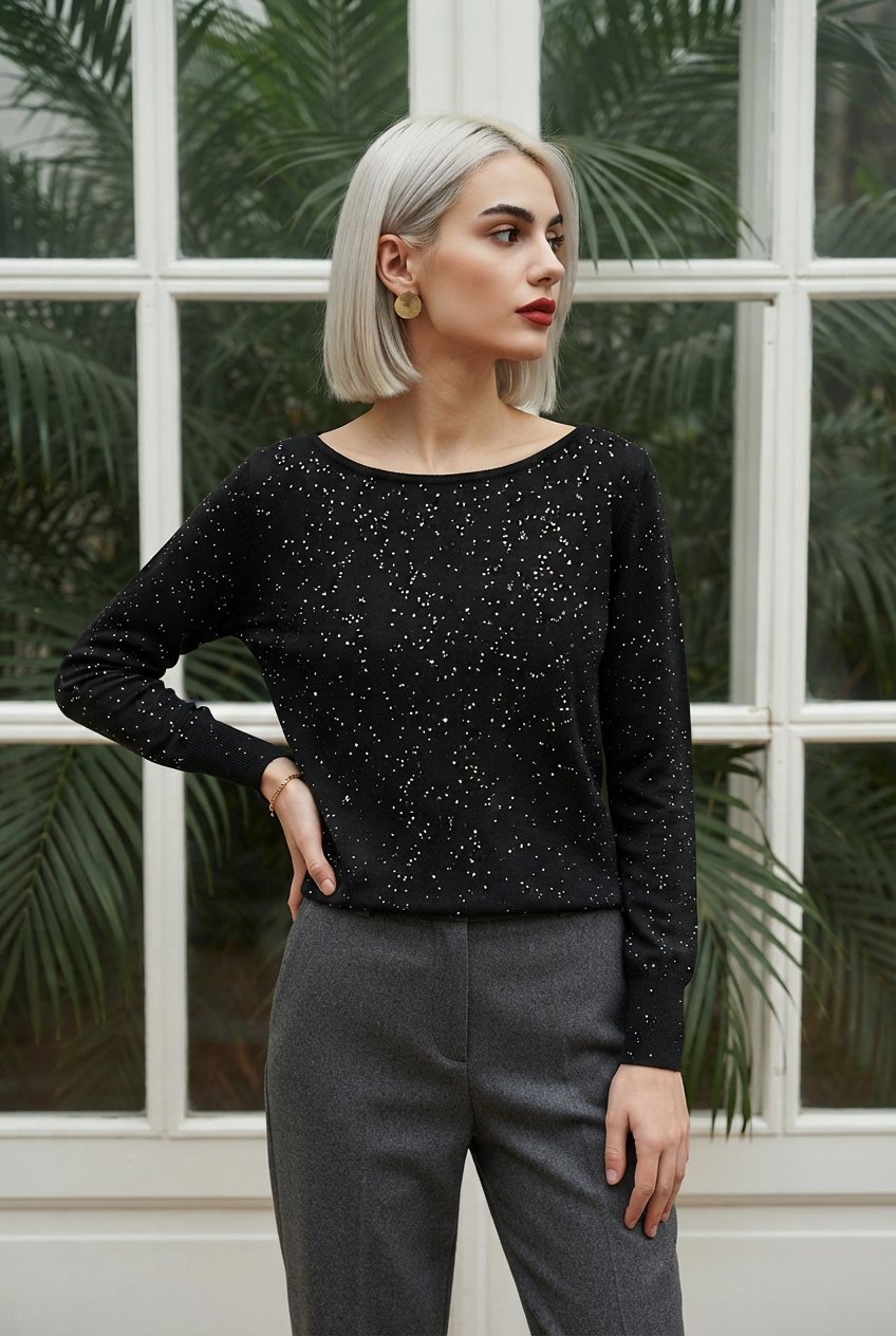 MAGLIONE PAILETTES