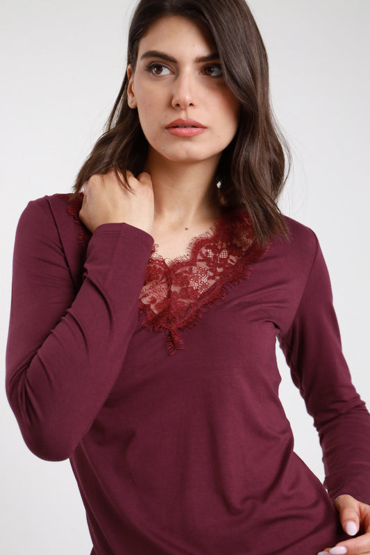 MAGLIA SCOLLO V PIZZO