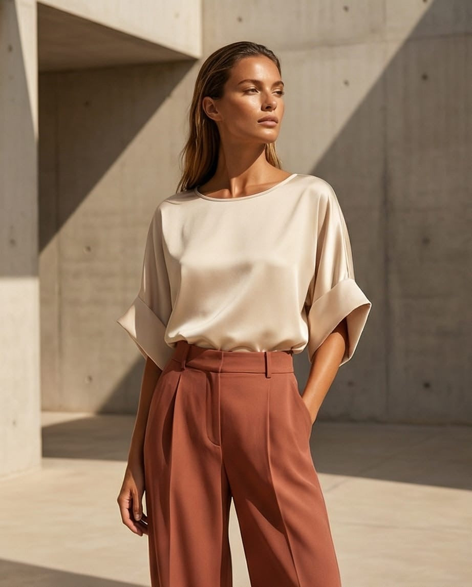 CAMICIA SATIN
