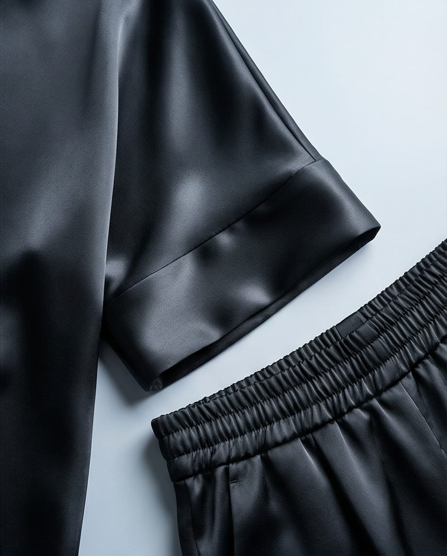 PANTALONE DRITTO SATIN