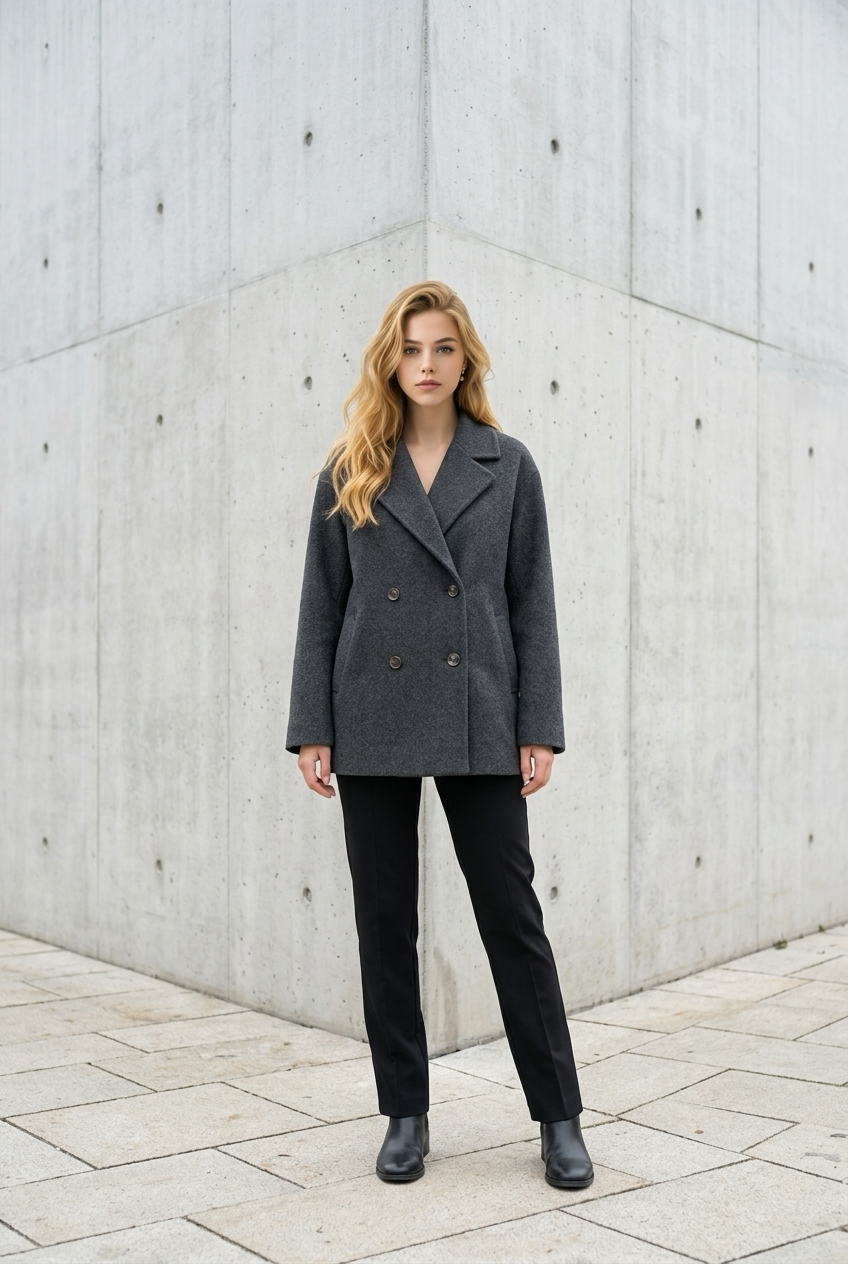 Giacca Donna Doppiopetto Handmade