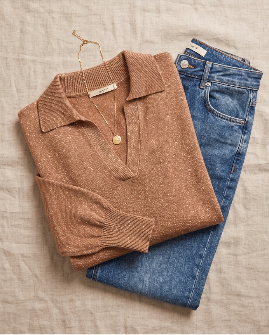 MAGLIA LUREX POLO
