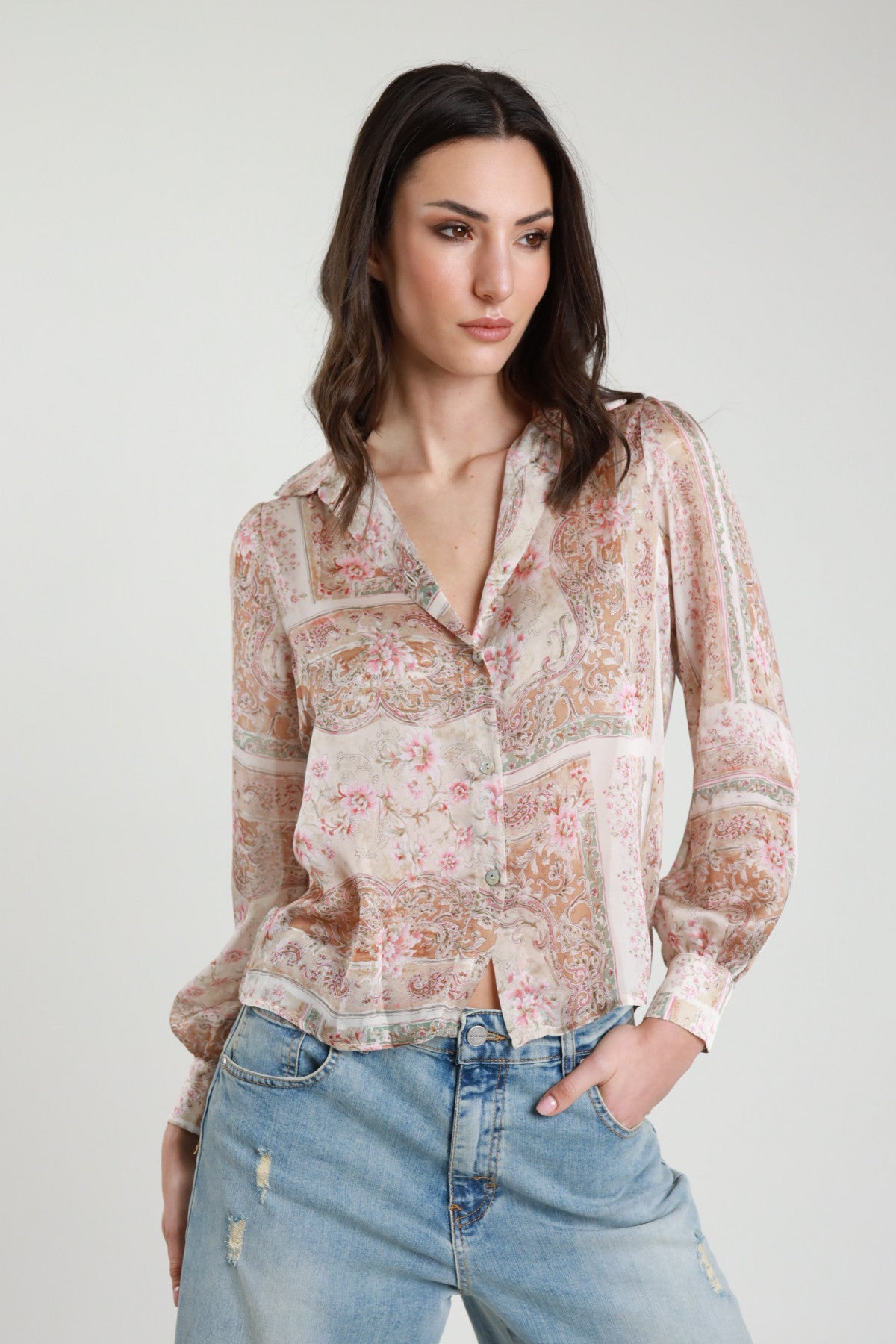 CAMICIA MANICA A SBUFFO