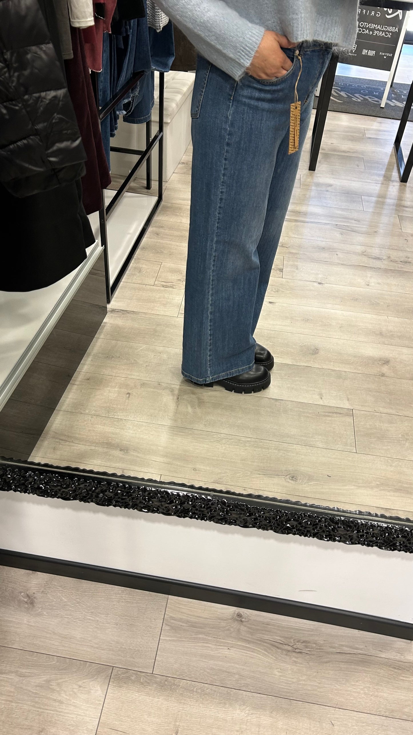 JEANS A PALAZZO