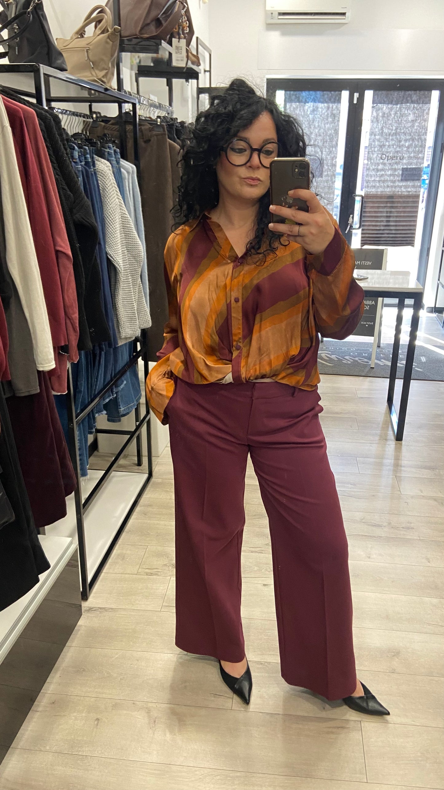 PANTALONE PALAZZO MODELLO PINKO