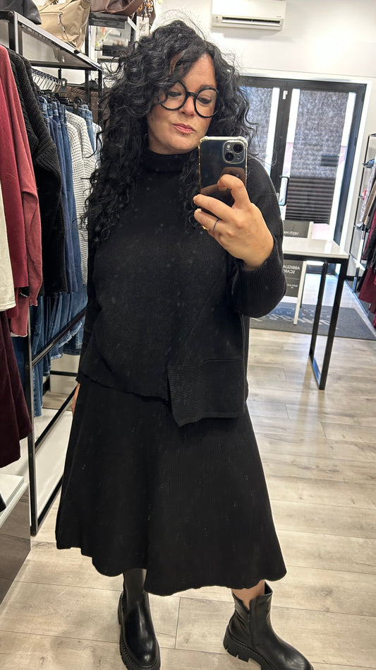 MAGLIONE OVERSIZE COLLO ALTO
