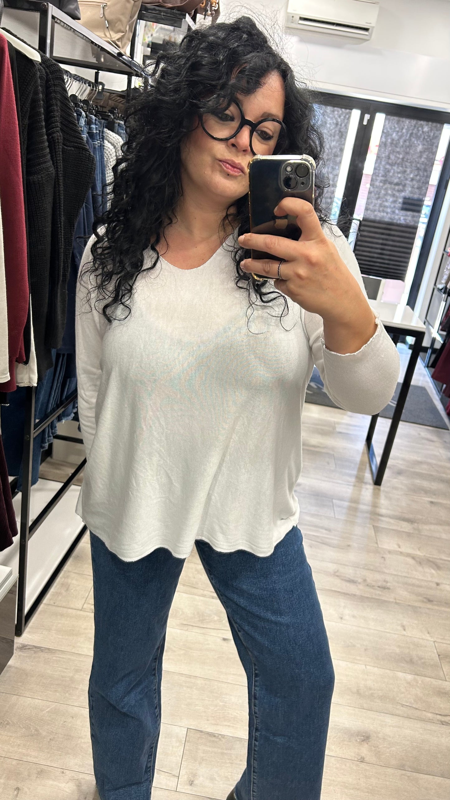 JEANS GAMBA DRITTA
