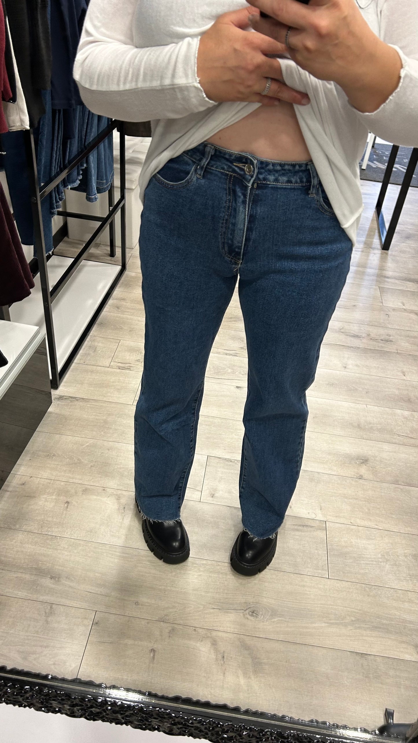 JEANS GAMBA DRITTA