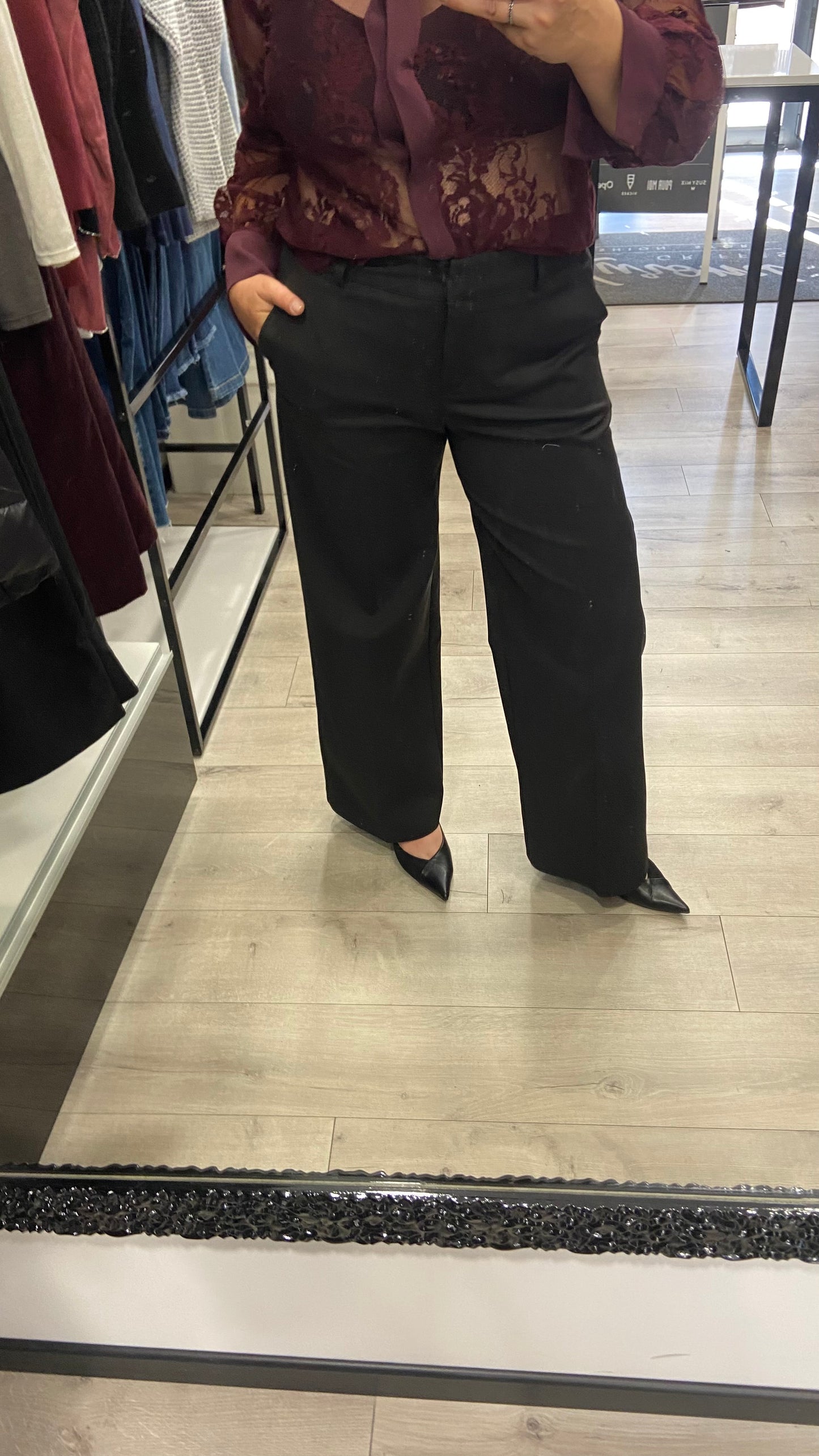 PANTALONE PALAZZO MODELLO PINKO