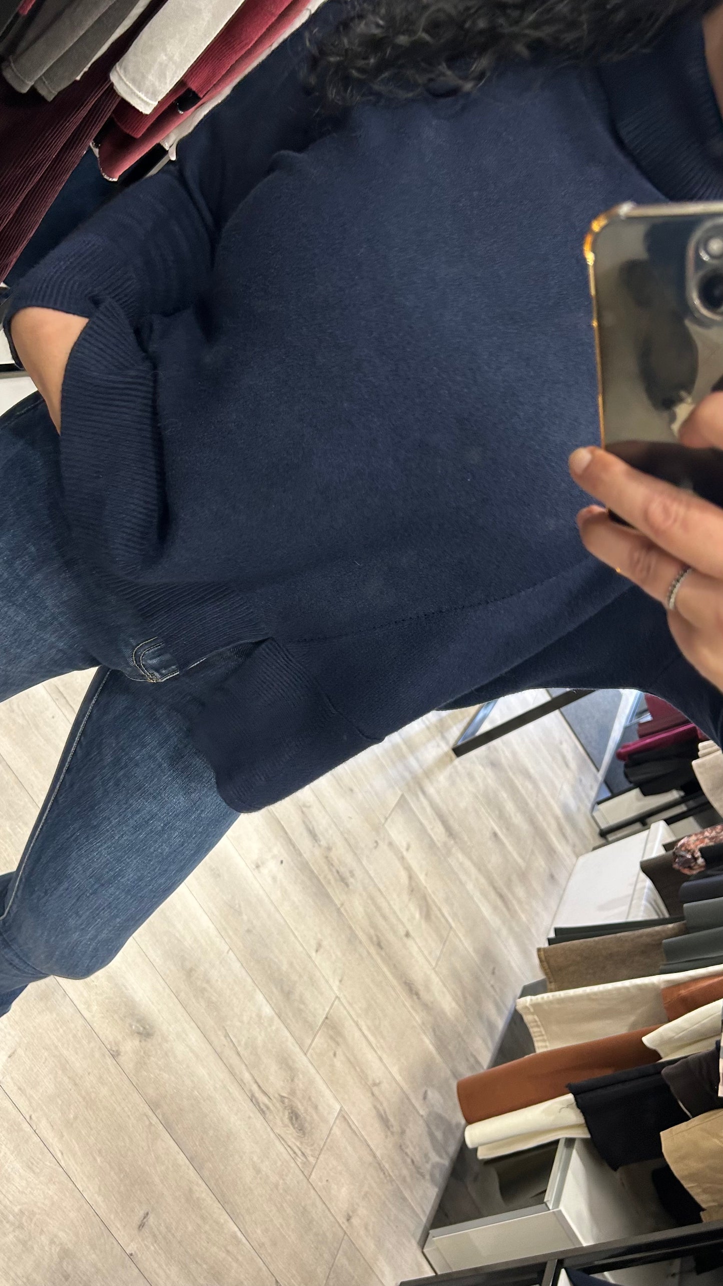 MAGLIONE OVERSIZE COLLO ALTO