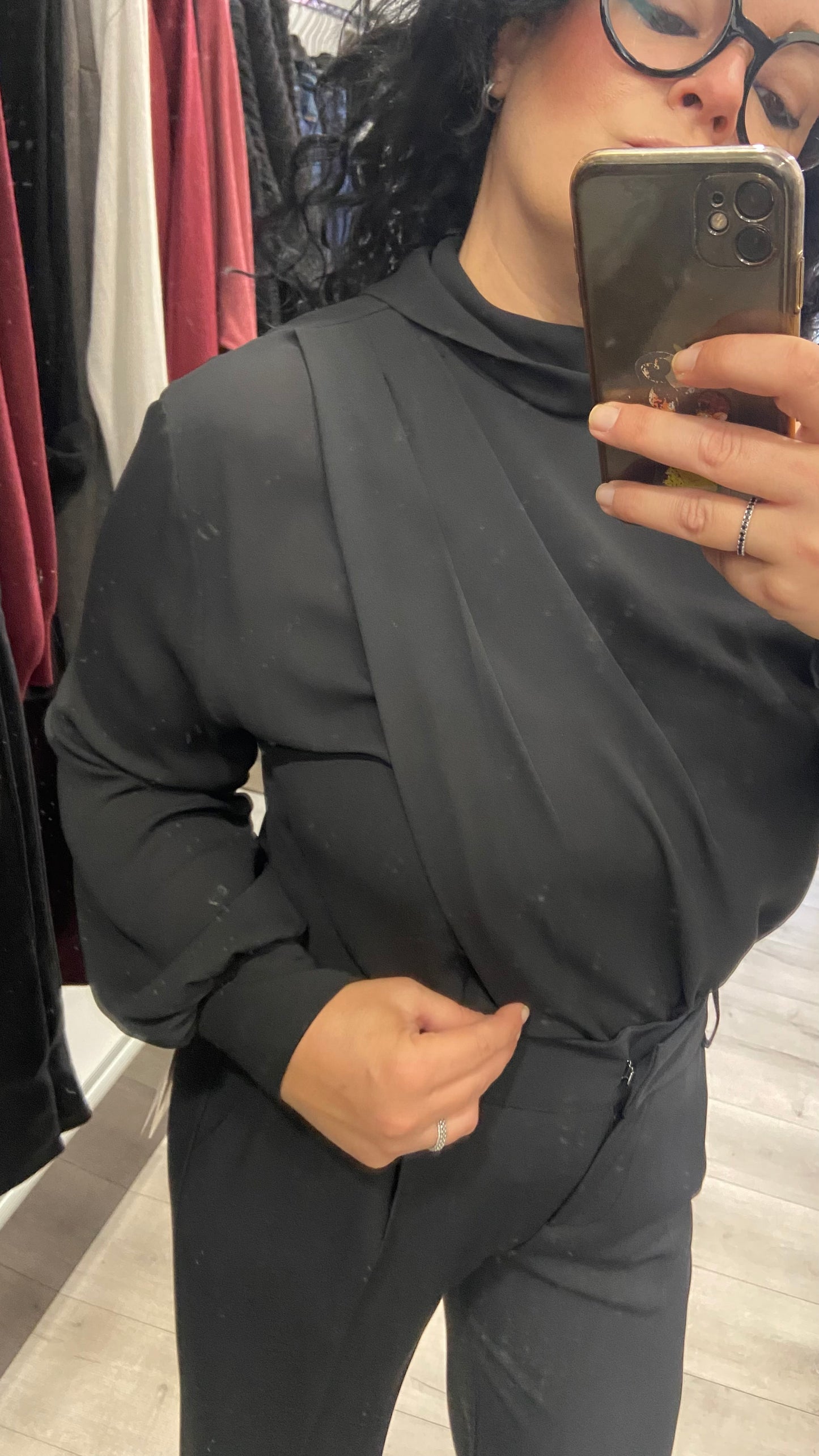 CAMICIA CREPE MANO SETA