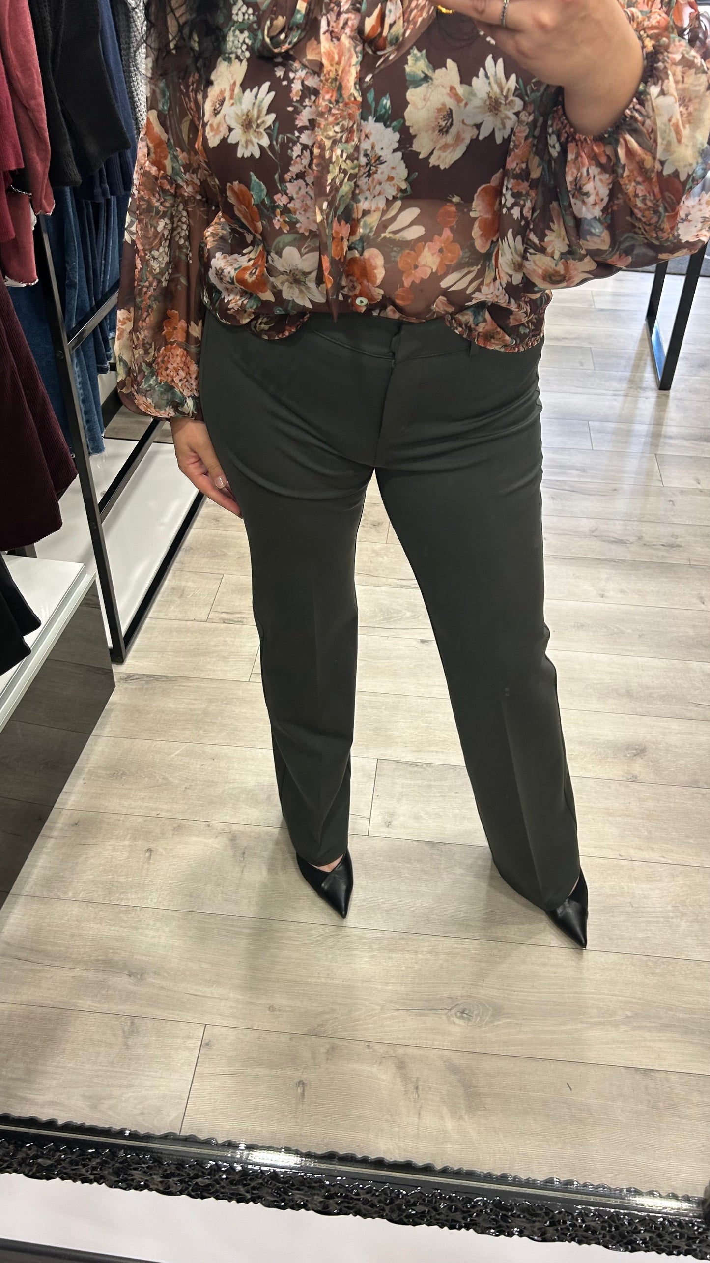 PANTALONE PUNTO MILANO COLORE BOSCO