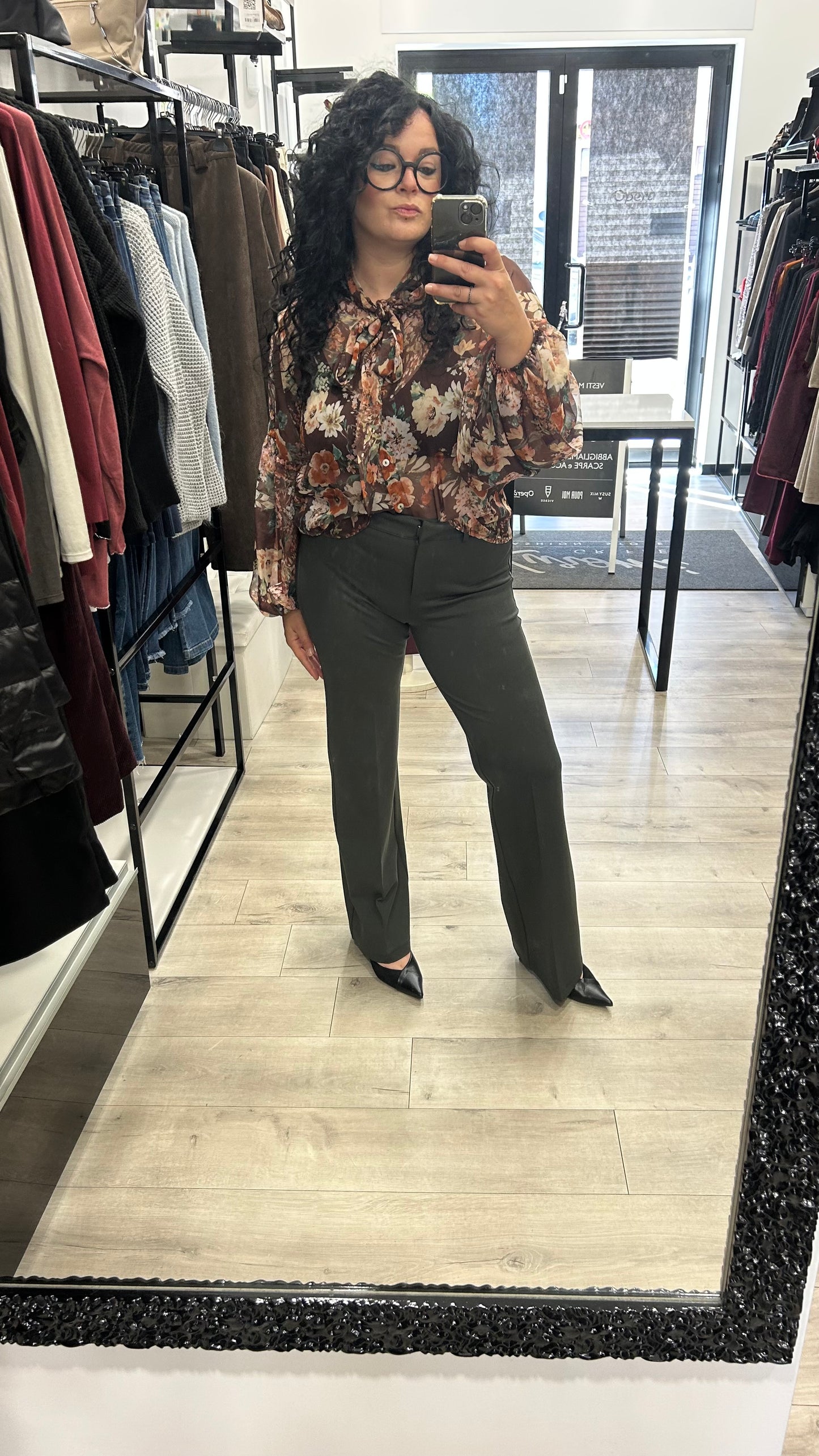 PANTALONE PUNTO MILANO COLORE BOSCO