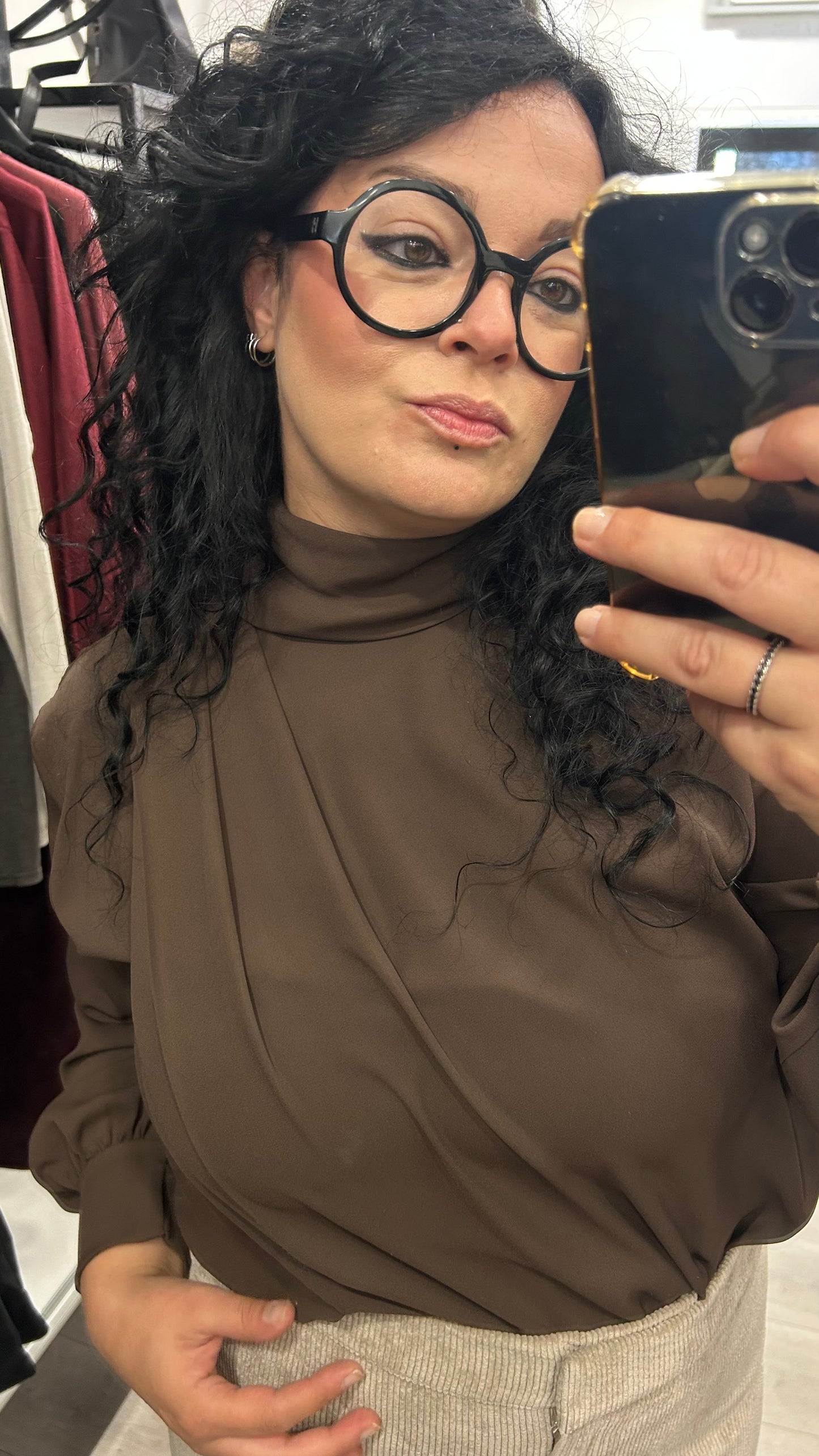 CAMICIA CREPE MANO SETA