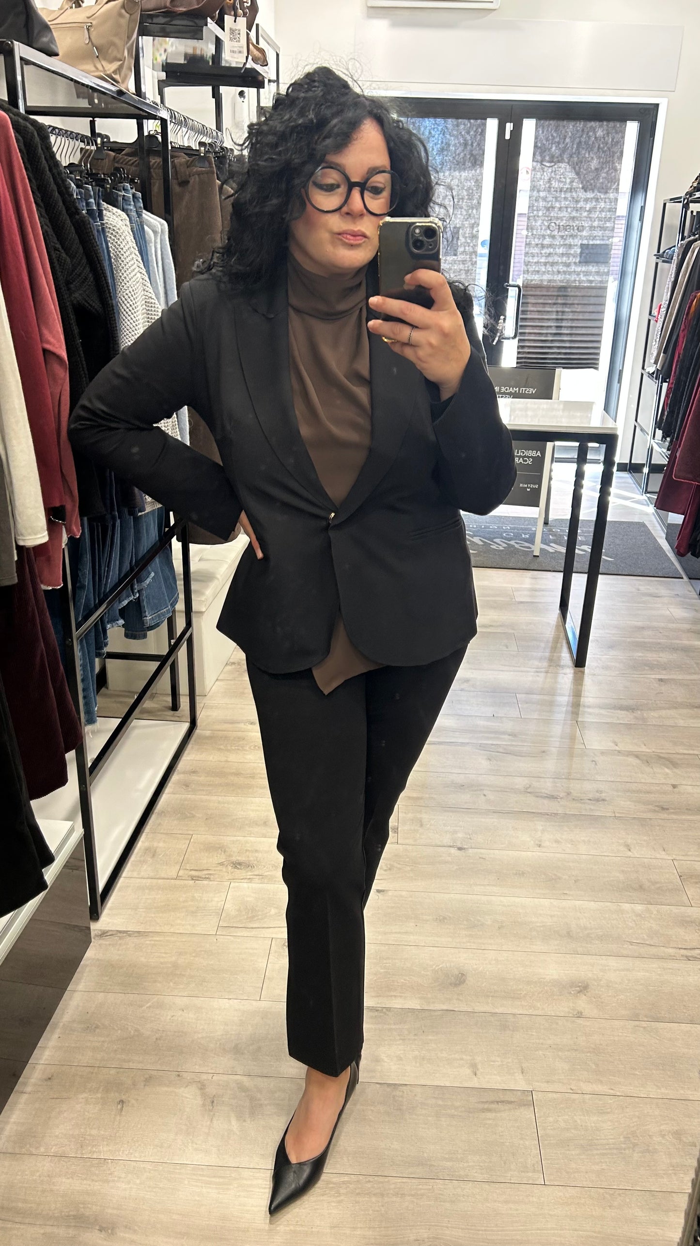 PANTALONE PUNTO MILANO CON SPACCHI