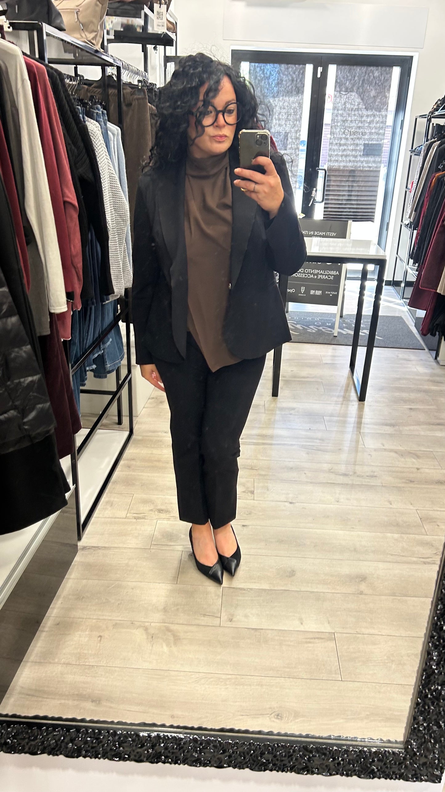 PANTALONE PUNTO MILANO CON SPACCHI