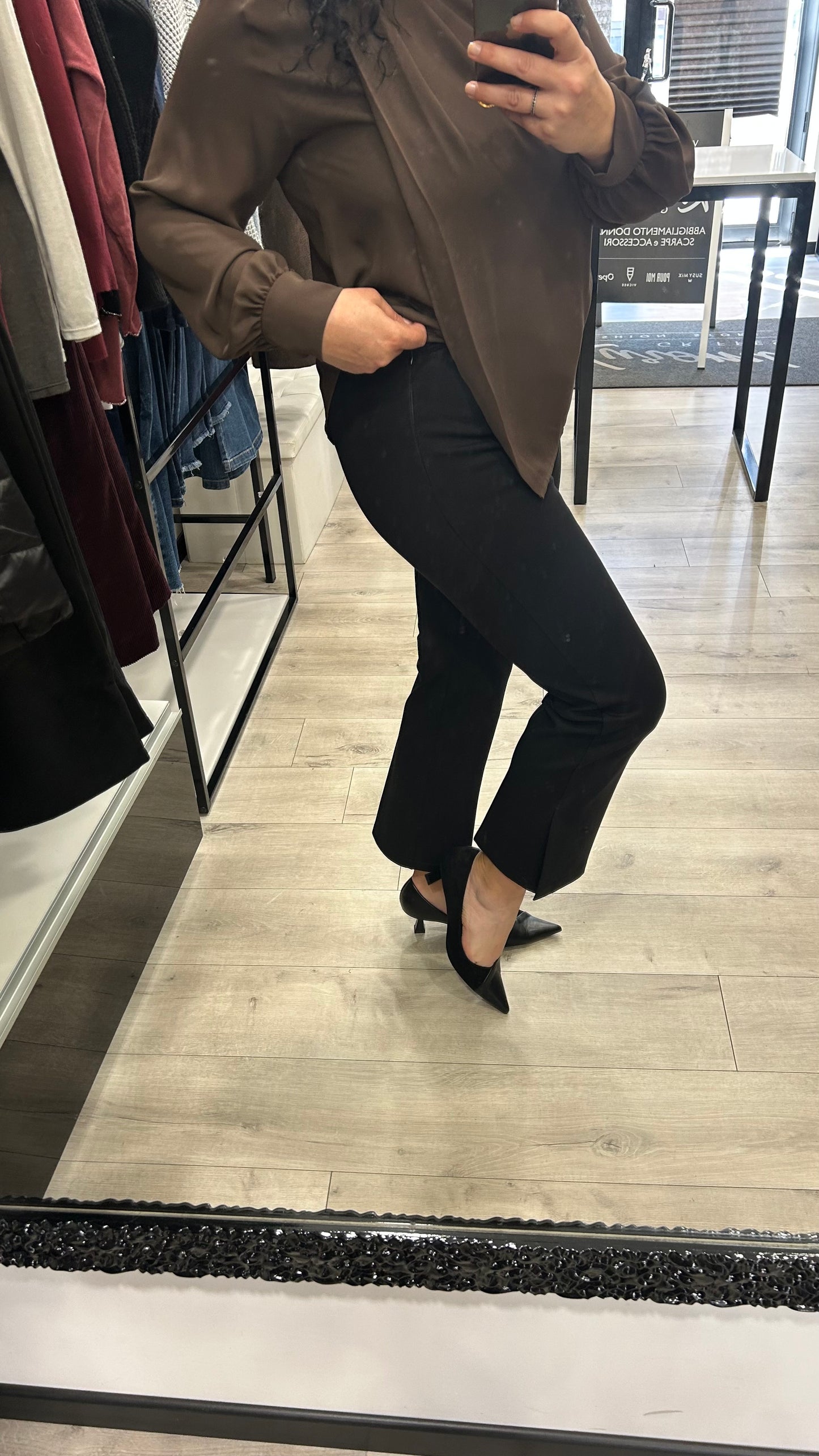 PANTALONE PUNTO MILANO CON SPACCHI