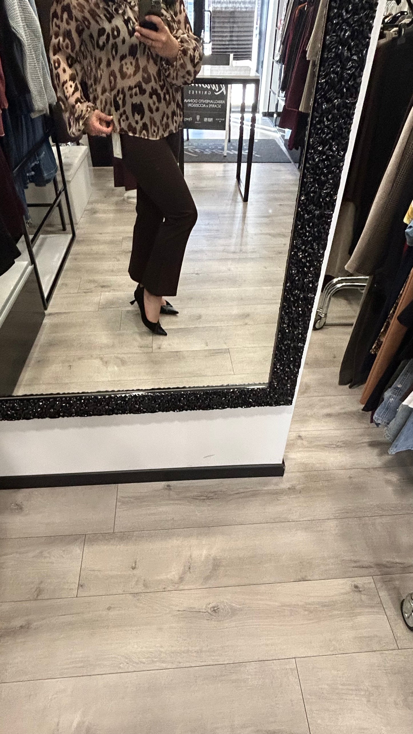 PANTALONE PUNTO MILANO CON SPACCHI