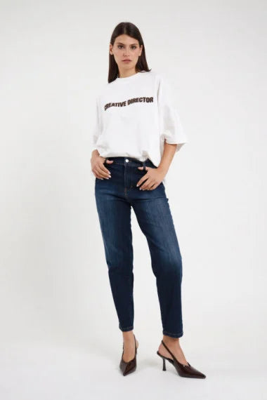 Jeans donna blu scuro Susy Mix, vista 1